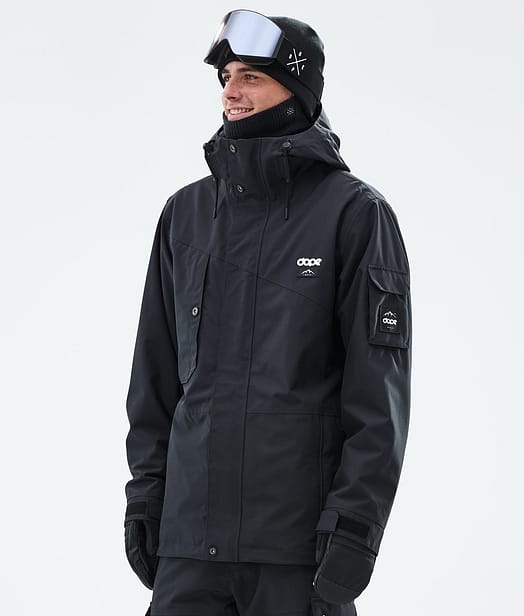 Dope Adept Snowboard Jacket Men Blackout