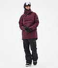 Akin Snowboard Jacket Men Burgundy, Image 3 of 9