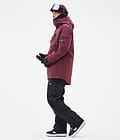 Akin Snowboard Jacket Men Burgundy, Image 4 of 9