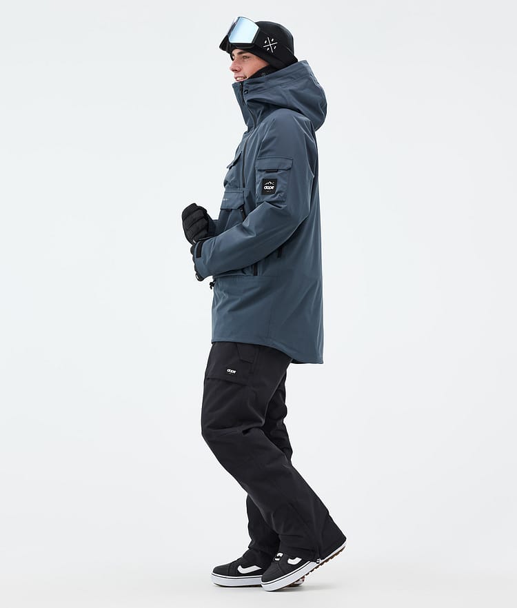 Akin Snowboard Jacket Men Metal Blue, Image 3 of 9