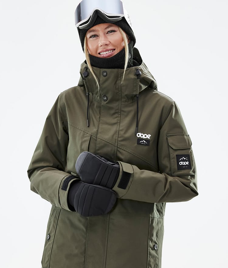 Adept W Ski Jacket Women Olive Green/Black, Image 2 of 10