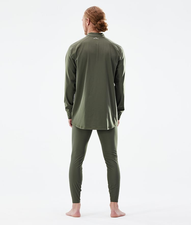 Snuggle 2022 Base Layer Pant Men 2X-Up Olive Green, Image 4 of 7