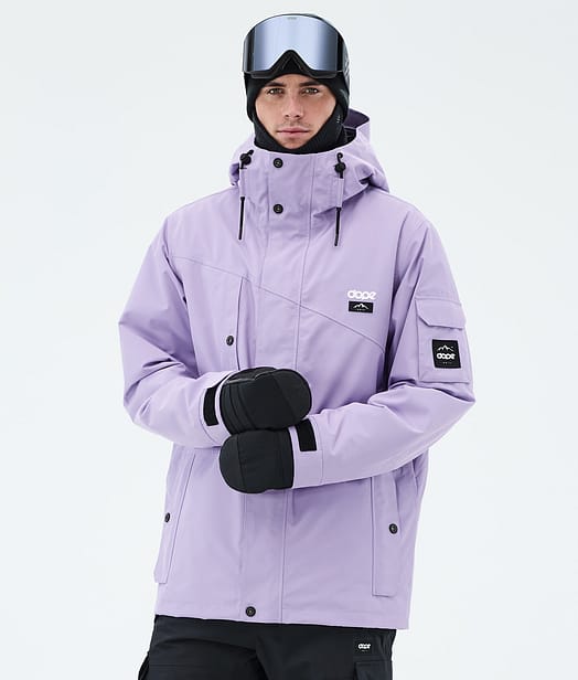 Dope Adept Snowboard Jacket Men Faded Violet