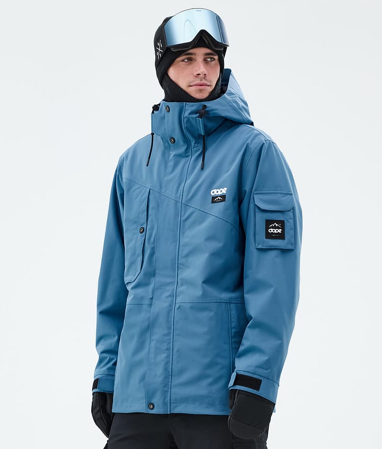 Adept Snowboard Jacket Men Blue Steel, Image 1 of 9