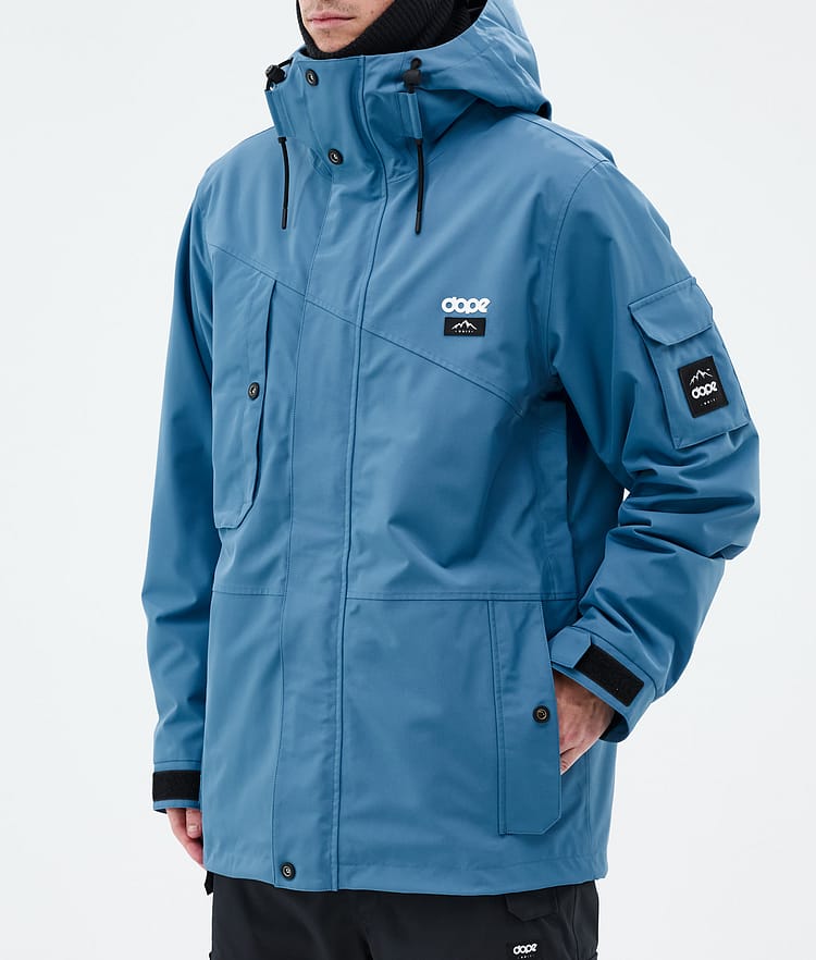 Adept Snowboard Jacket Men Blue Steel, Image 7 of 9