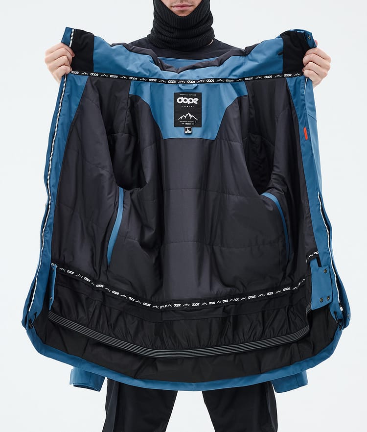 Adept Snowboard Jacket Men Blue Steel, Image 9 of 9