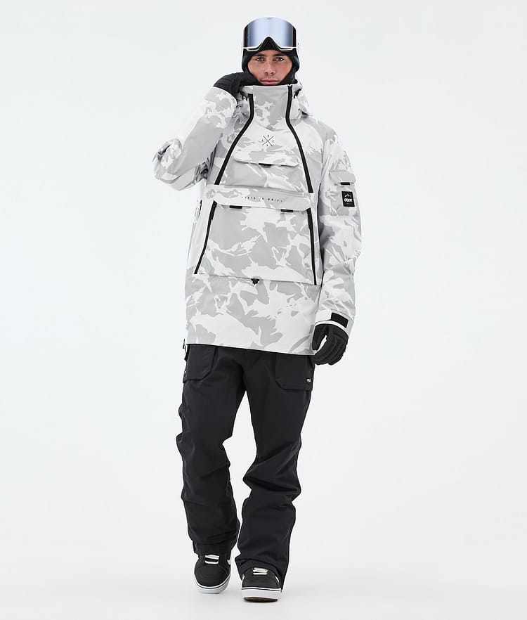 Akin Snowboard Jacket Men Grey Camo, Image 2 of 9