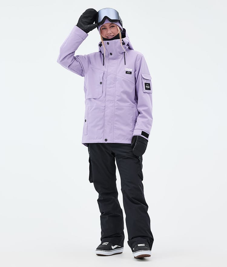 Adept W Snowboard Jacket Women Faded Violet, Image 3 of 10