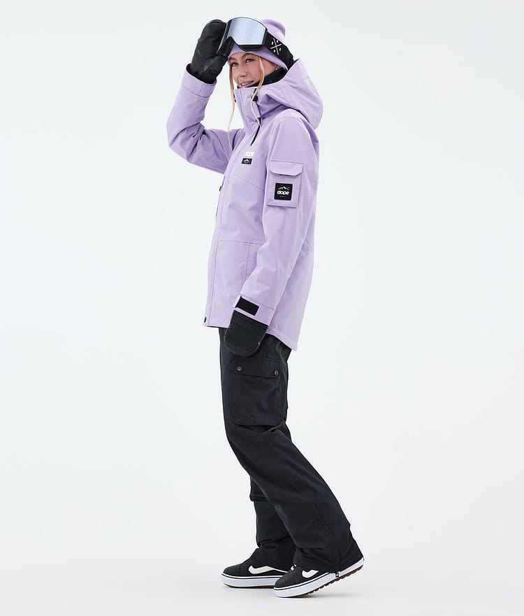 Adept W Snowboard Jacket Women Faded Violet, Image 4 of 10