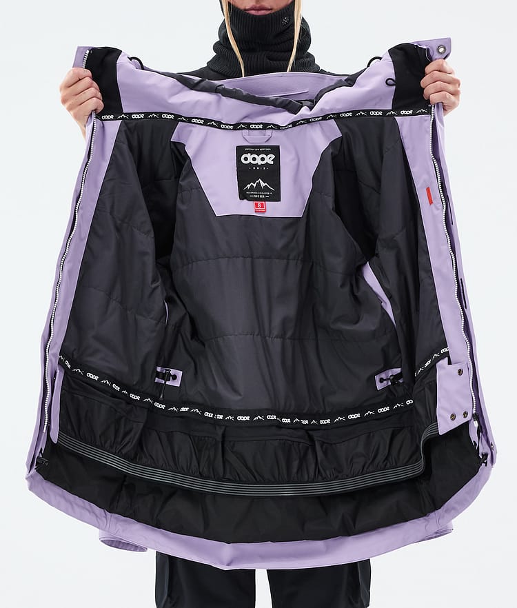 Adept W Snowboard Jacket Women Faded Violet, Image 10 of 10
