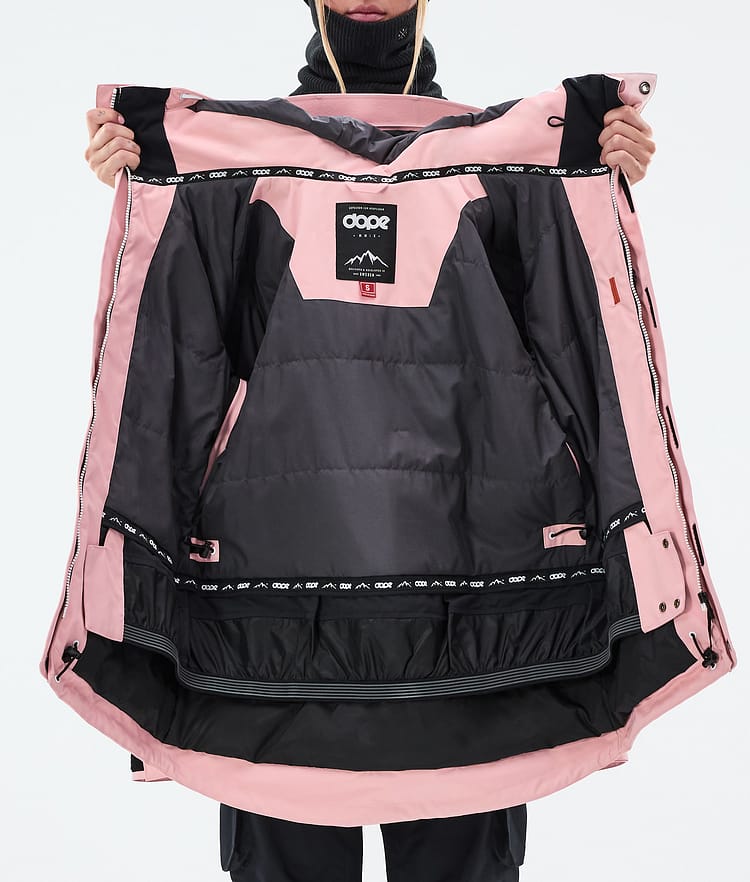 Adept W Snowboard Jacket Women Soft Pink, Image 9 of 9