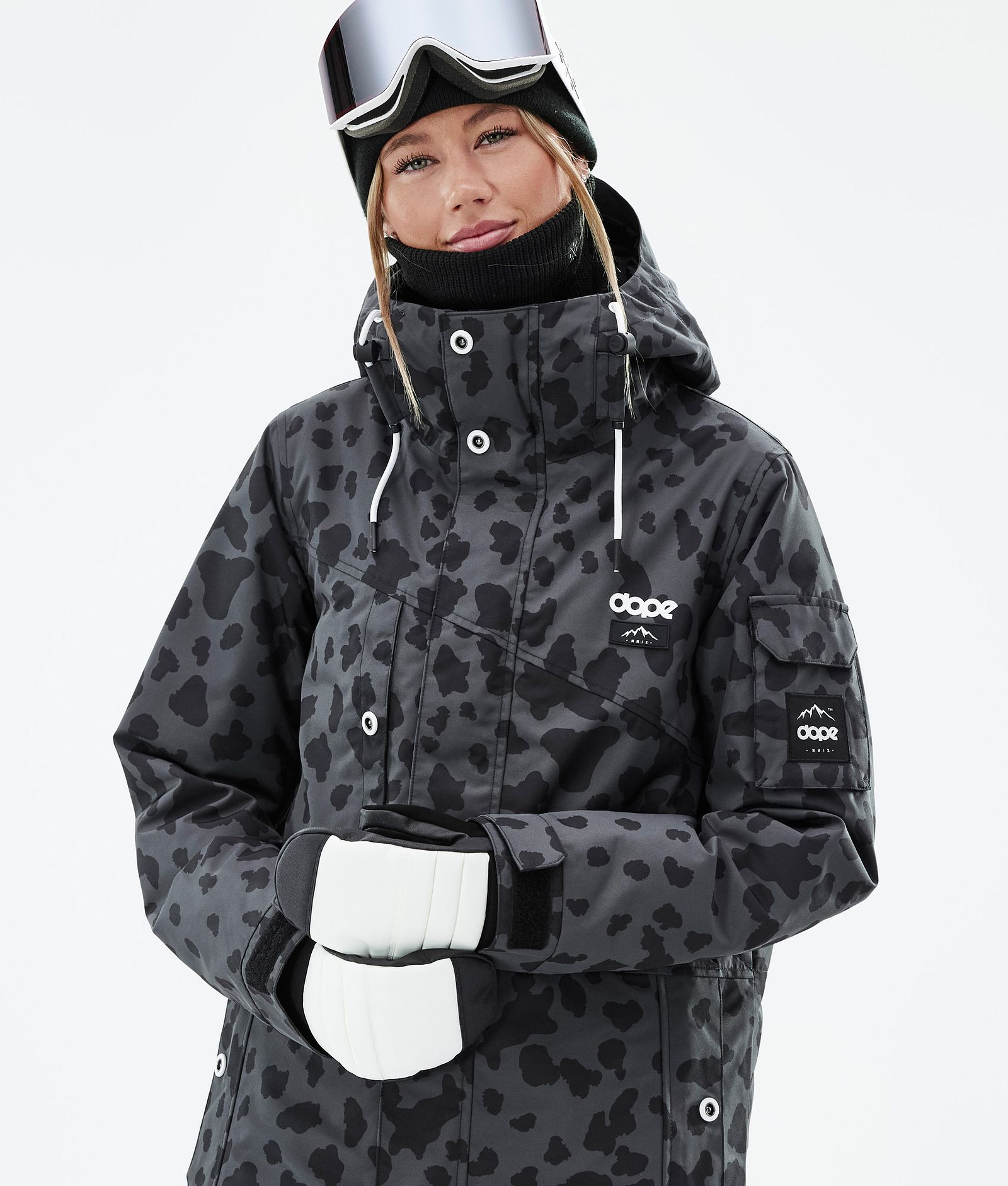 Adept W Snowboard Jacket Women Dots Phantom, Image 2 of 10