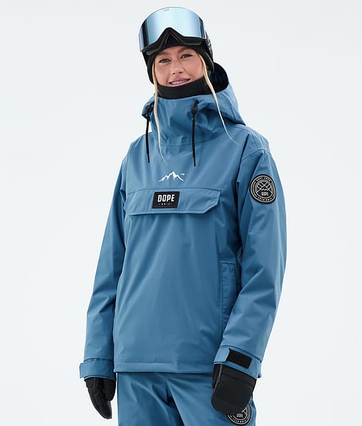 Dope Blizzard W Snowboard Jacket Women Blue Steel
