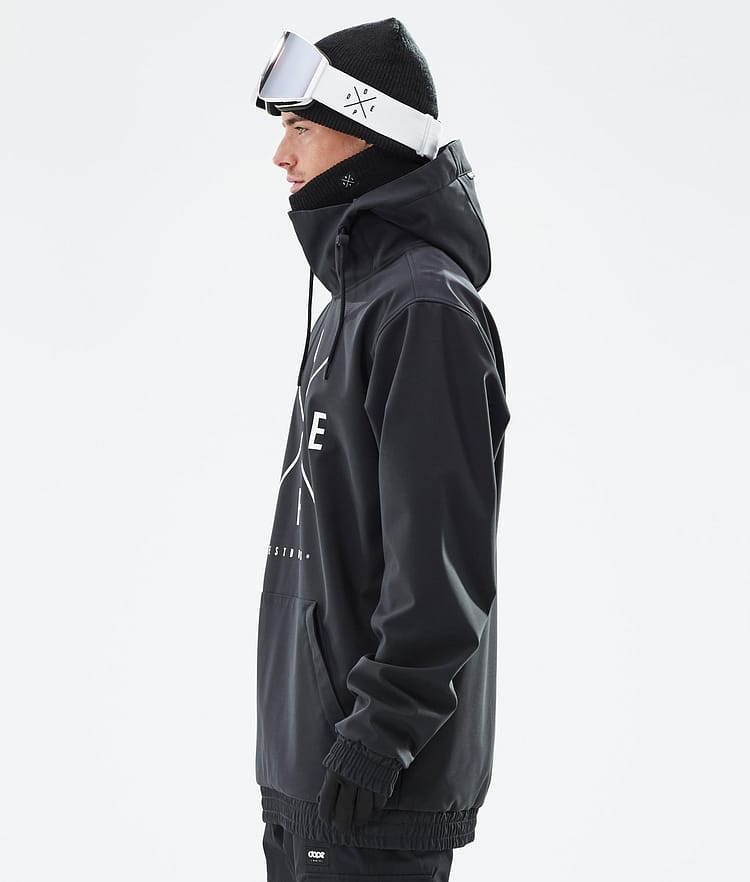 Yeti Snowboard Jacket Men 2X-Up Black, Image 6 of 8