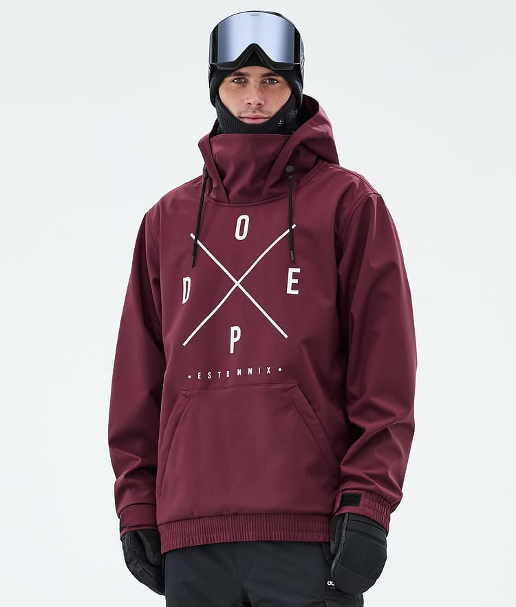 Yeti Snowboard Jacket Men 2X-Up Burgundy, Image 1 of 7