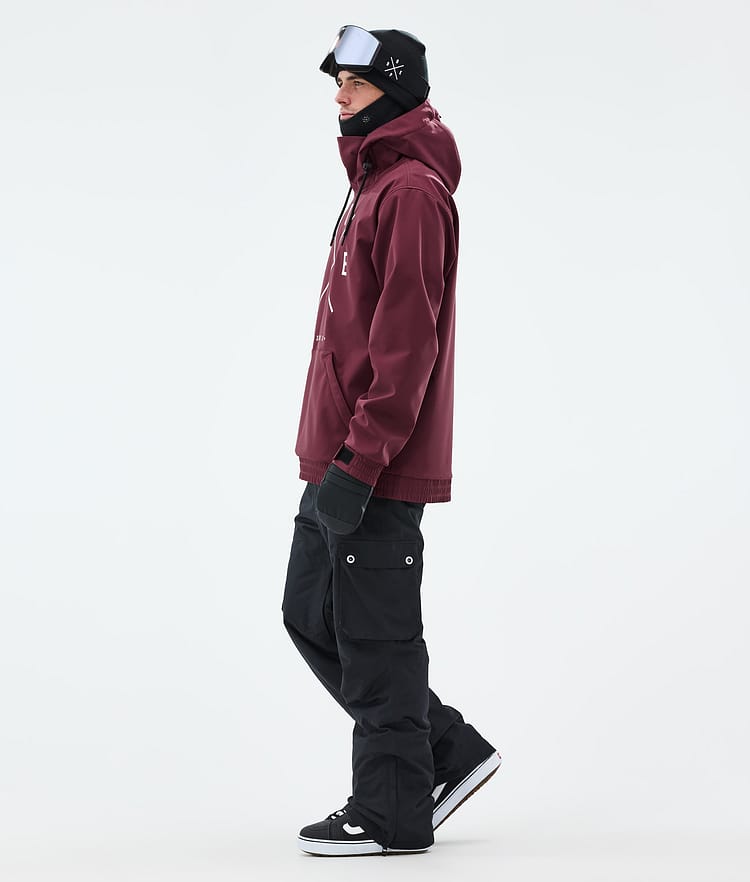 Yeti Snowboard Jacket Men 2X-Up Burgundy, Image 3 of 7