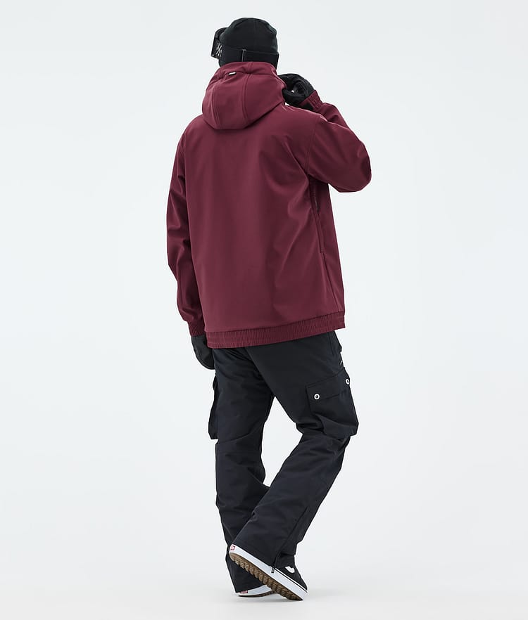 Yeti Snowboard Jacket Men 2X-Up Burgundy, Image 4 of 7