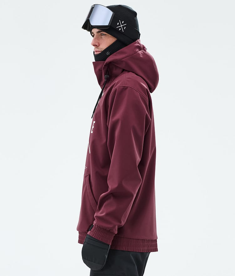 Yeti Snowboard Jacket Men 2X-Up Burgundy, Image 5 of 7