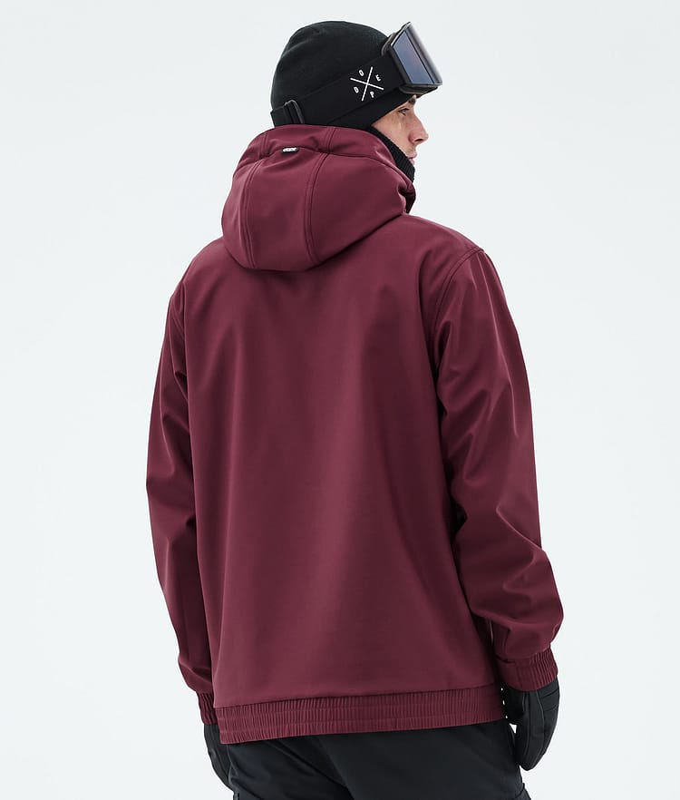Yeti Snowboard Jacket Men 2X-Up Burgundy, Image 6 of 7