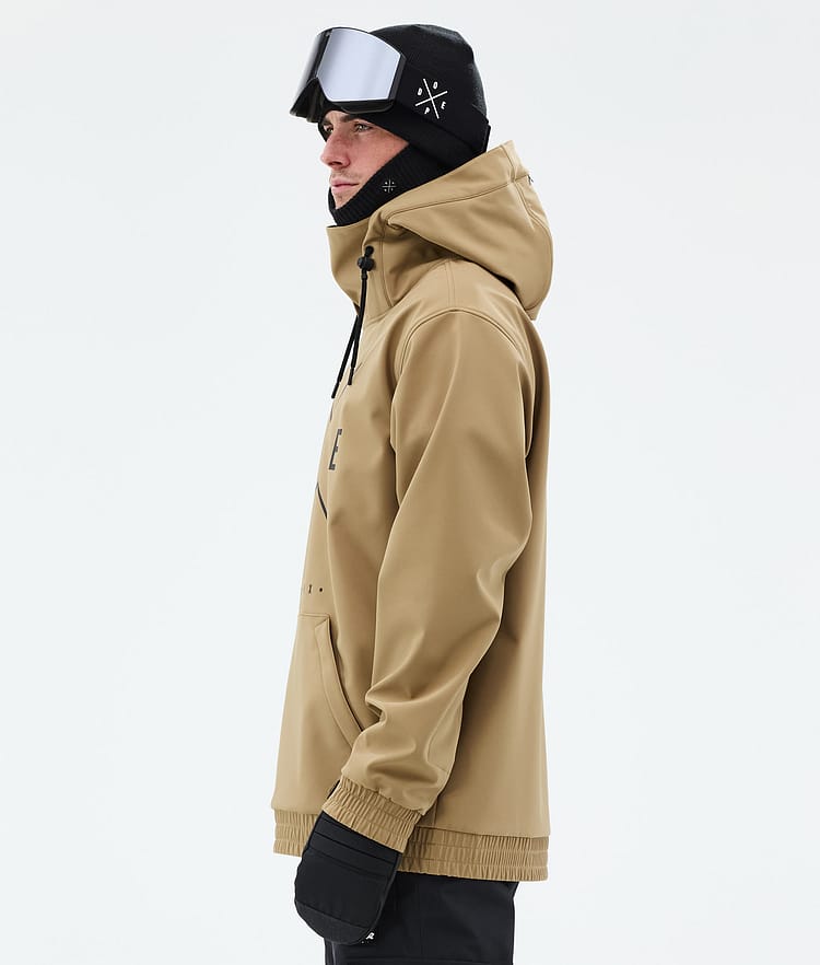 Yeti Snowboard Jacket Men 2X-Up Gold, Image 5 of 7