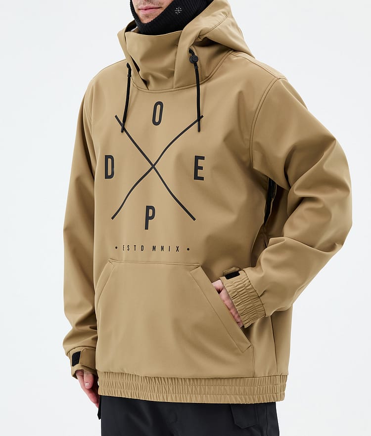 Yeti Snowboard Jacket Men 2X-Up Gold, Image 7 of 7