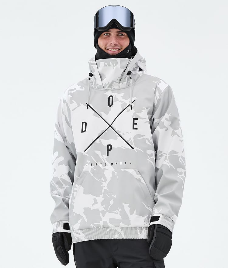 Yeti Snowboard Jacket Men 2X-Up Grey Camo, Image 1 of 7