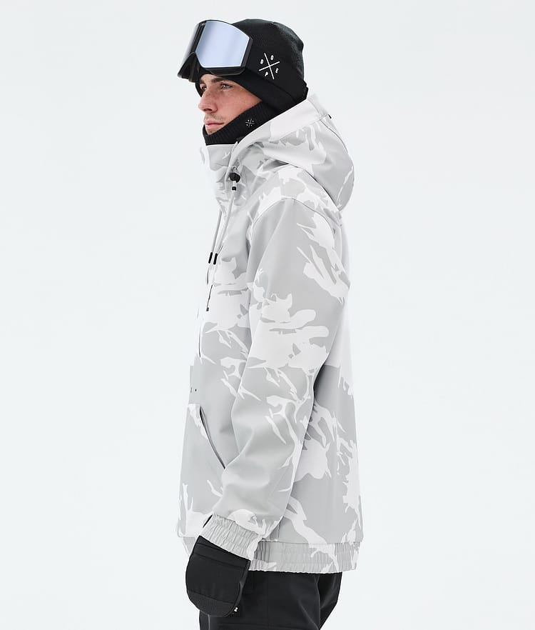 Yeti Snowboard Jacket Men 2X-Up Grey Camo, Image 5 of 7