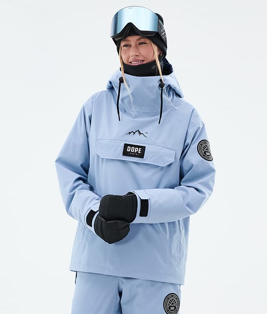 Dope Blizzard W Snowboard Jacket Women Light Blue