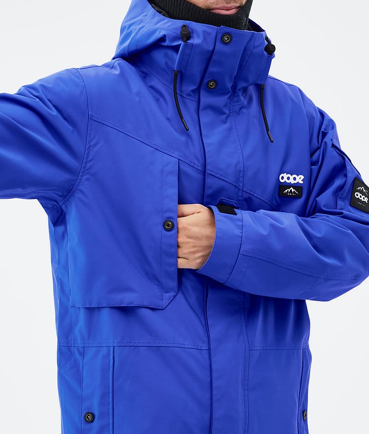 Adept Snowboard Jacket Men Cobalt Blue, Image 9 of 9