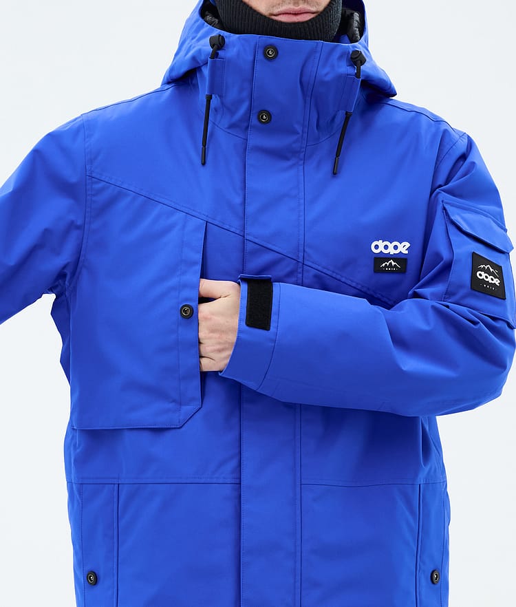 Adept Snowboard Jacket Men Cobalt Blue, Image 8 of 9