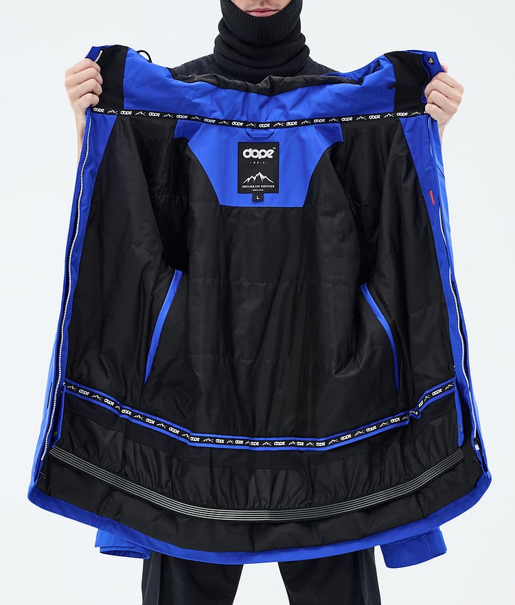Adept Snowboard Jacket Men Cobalt Blue, Image 9 of 9