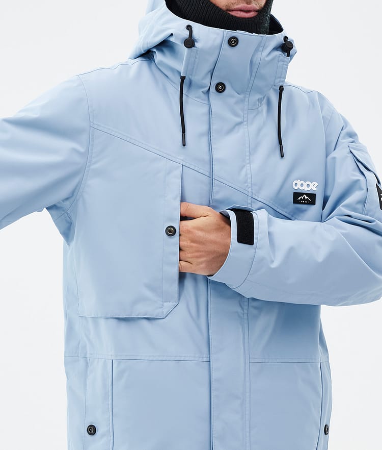 Adept Snowboard Jacket Men Light Blue, Image 9 of 9