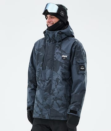 Adept Snowboard Jacket Men Metal Blue Camo
