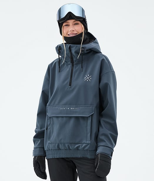 Dope Cyclone W Snowboard Jacket Women Metal Blue