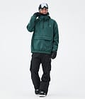 Cyclone Snowboard Jacket Men Bottle Green, Image 3 of 9