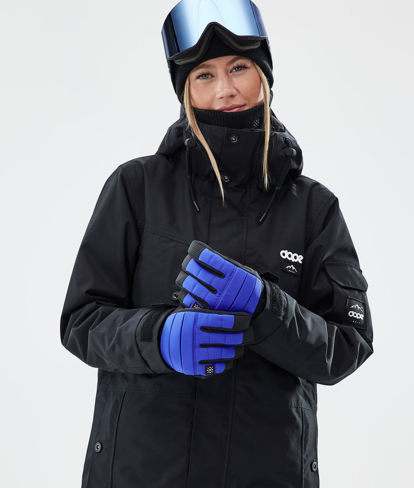 Ace Ski Gloves Cobalt Blue, Image 4 of 5