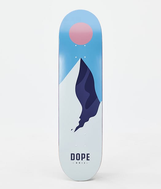 Dope Aphex 8” Skateboard Deck White/Blue