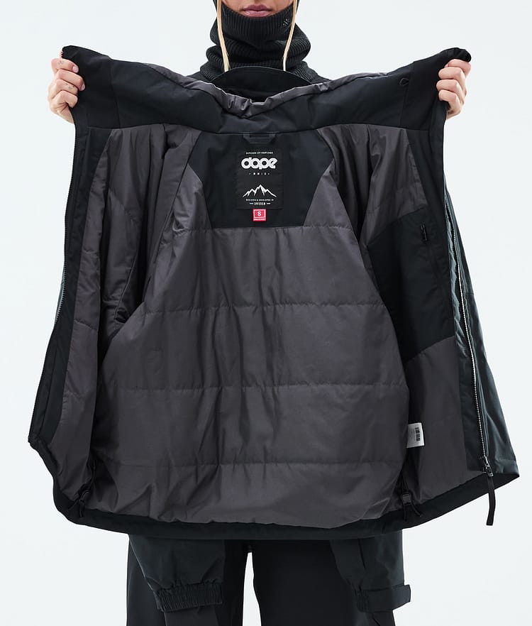 Spartan W Snowboard Jacket Women Black, Image 8 of 8
