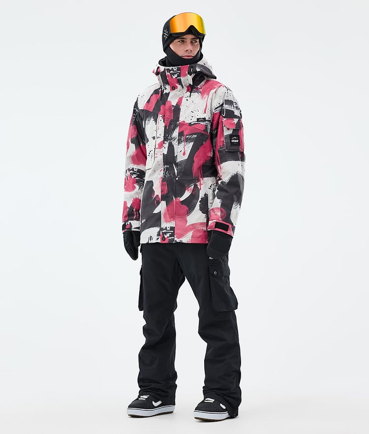 Adept Snowboard Jacket Men Doodle, Image 2 of 9