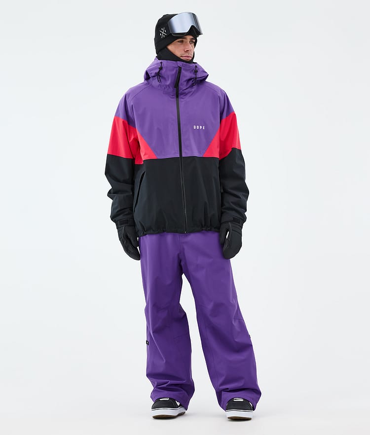 Spartan Snowboard Jacket Men Sport Vivid Purple/Red/Black, Image 2 of 8