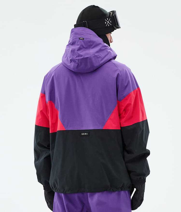 Spartan Snowboard Jacket Men Sport Vivid Purple/Red/Black, Image 6 of 8