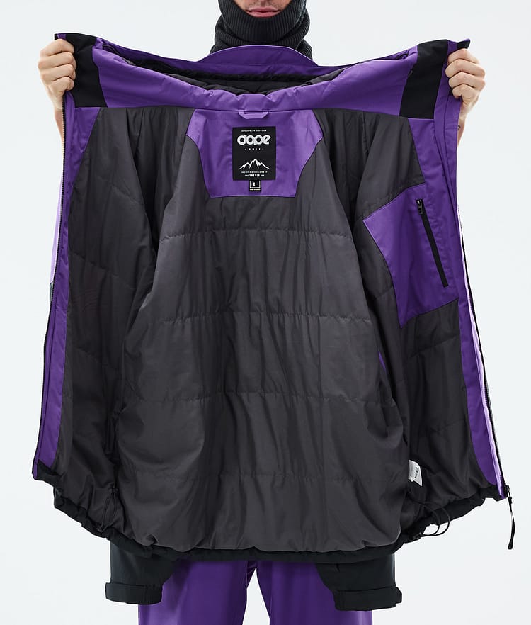 Spartan Snowboard Jacket Men Sport Vivid Purple/Red/Black, Image 8 of 8