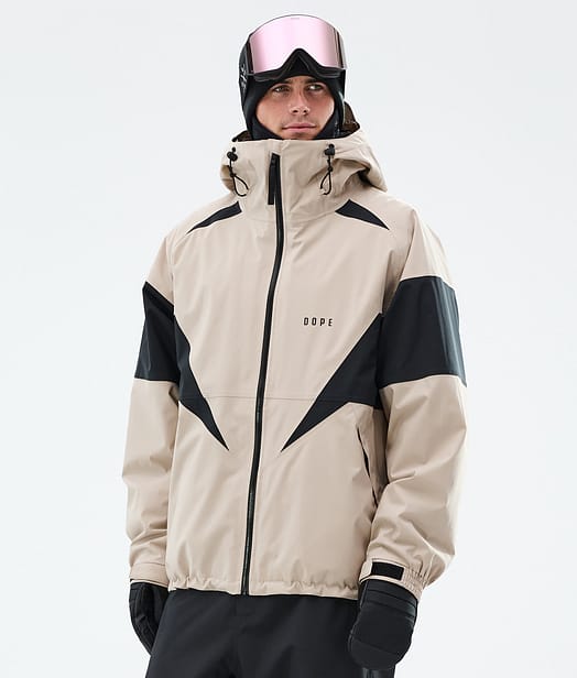 Dope Spartan Spike Snowboard Jacket Men Sand/Black