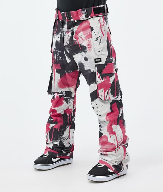 Dope Iconic Snowboard Pants Men Doodle