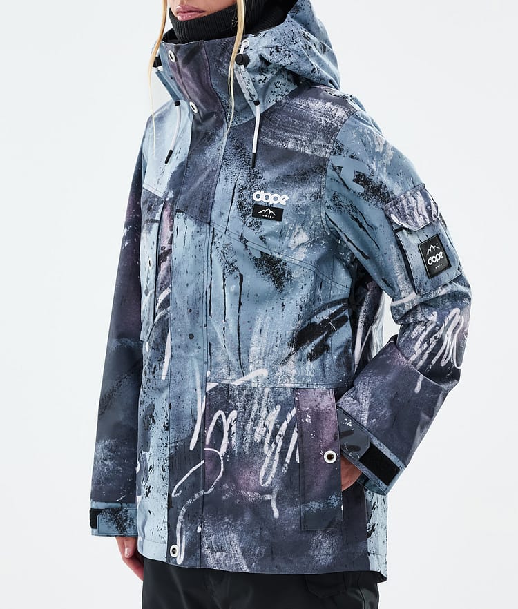 Adept W Snowboard Jacket Women Punk Blue, Image 7 of 9