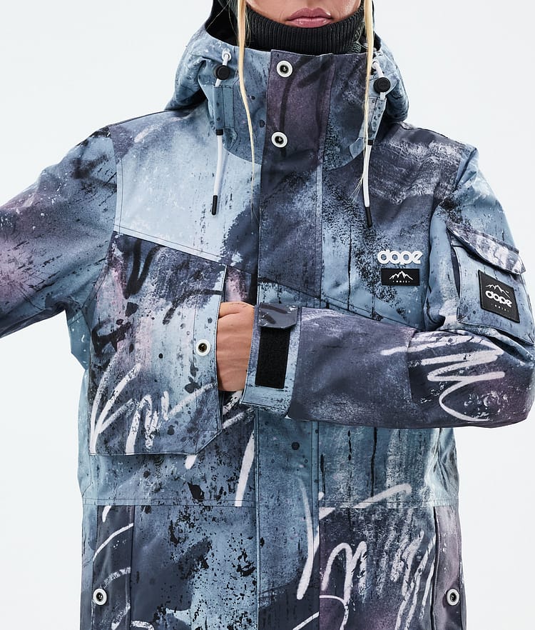 Adept W Snowboard Jacket Women Punk Blue, Image 8 of 9