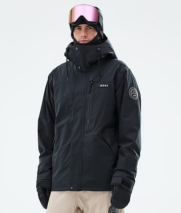 Blizzard Full Zip Snowboard Jacket Men Black
