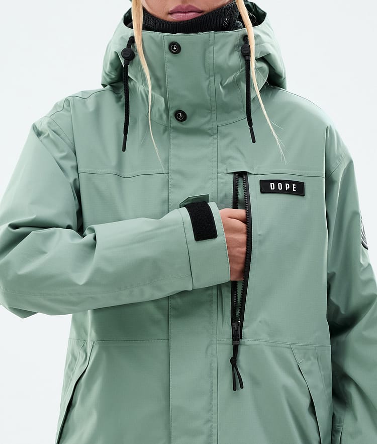 Blizzard W Full Zip Snowboard Jacket Women Faded Green, Image 8 of 9