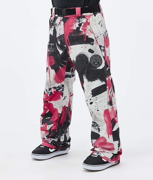 Dope Blizzard Snowboard Pants Men Doodle