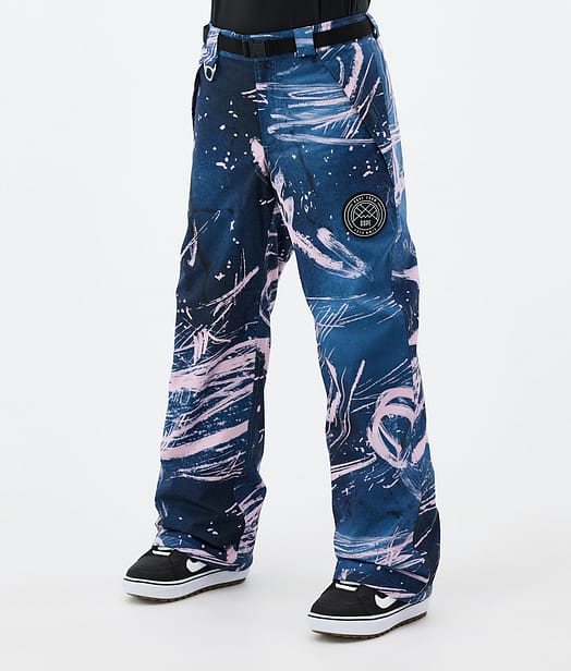 Dope Blizzard W Snowboard Pants Women Carvings Pink